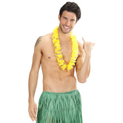 Havajský věnec žlutý květinový